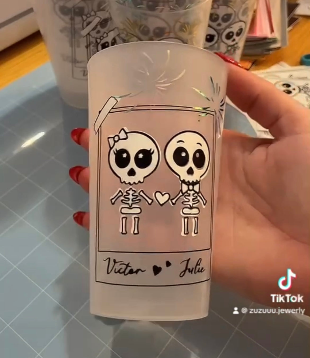 Verres personnalisés