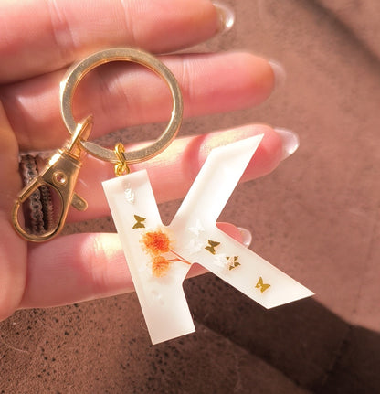 Porte-clés lettres de A à P