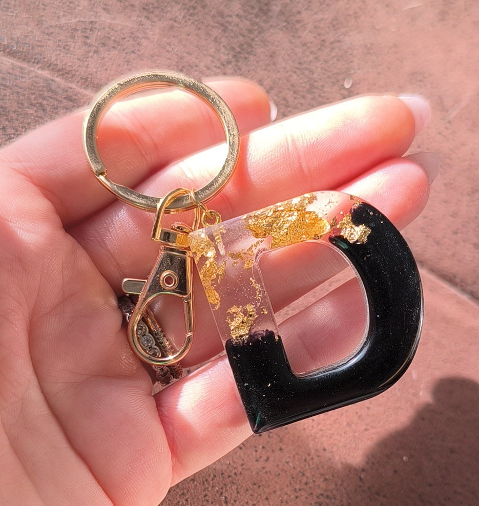 Porte-clés lettres de A à P
