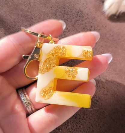 Porte-clés lettres de A à P