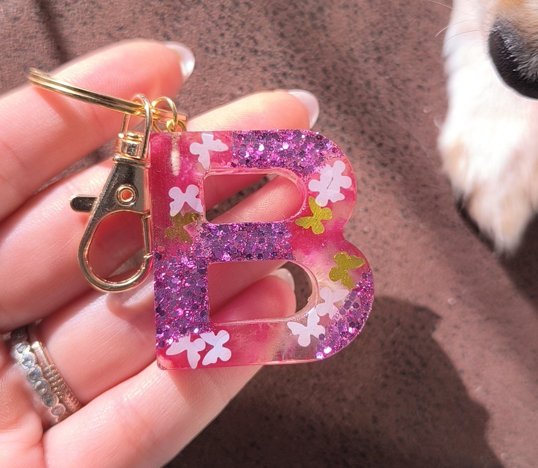 Porte-clés lettres de A à P