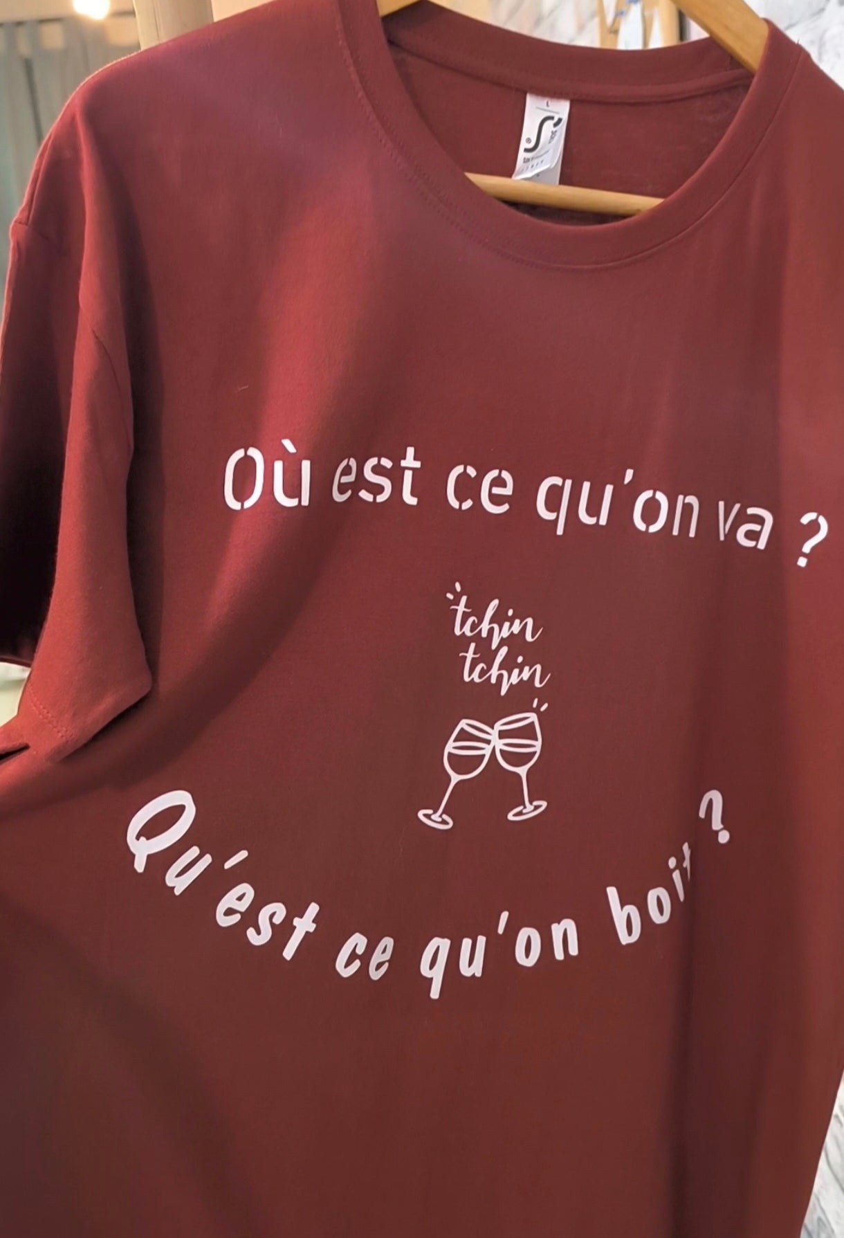Tee shirt à personnalisé