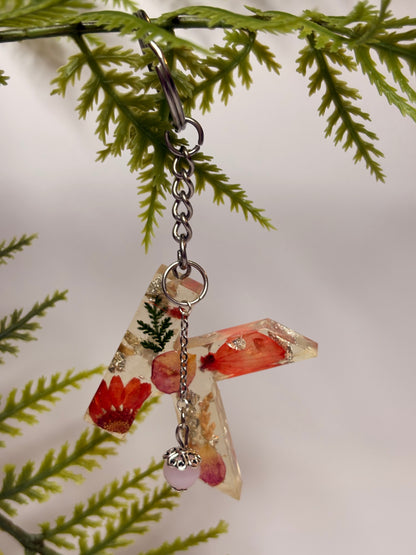 Porte-clés collection lettres Argentés