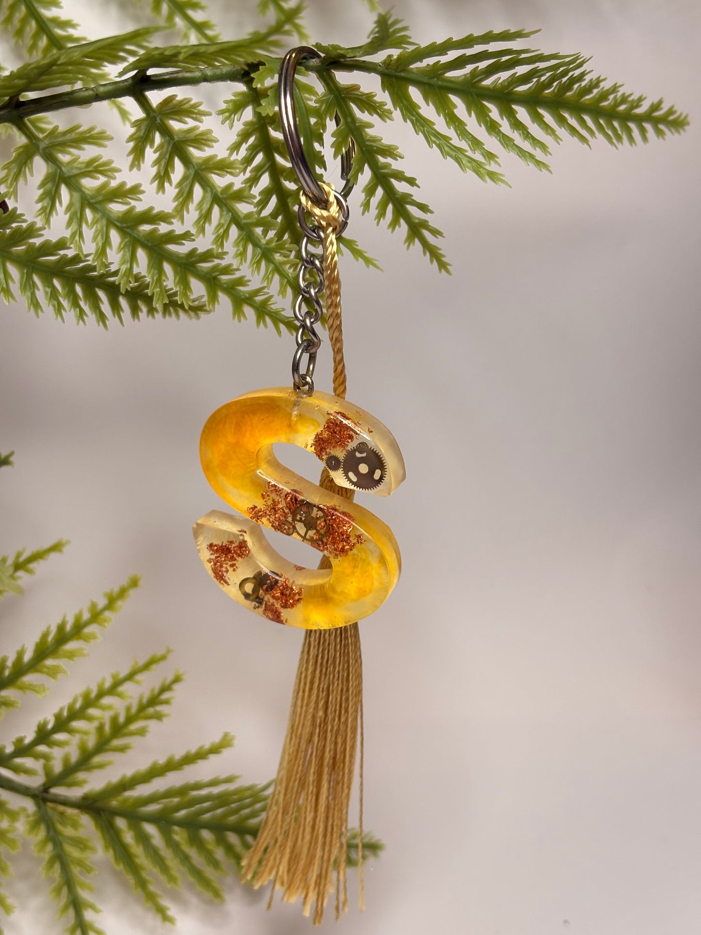 Porte-clés collection lettres Argentés