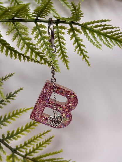 Porte-clés collection lettres Argentés