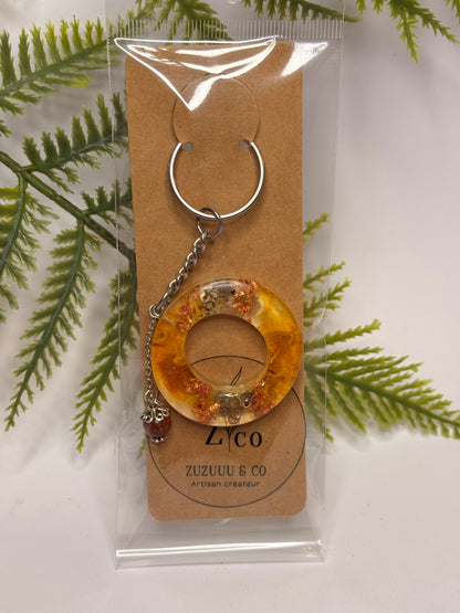 Porte-clés collection lettres Argentés