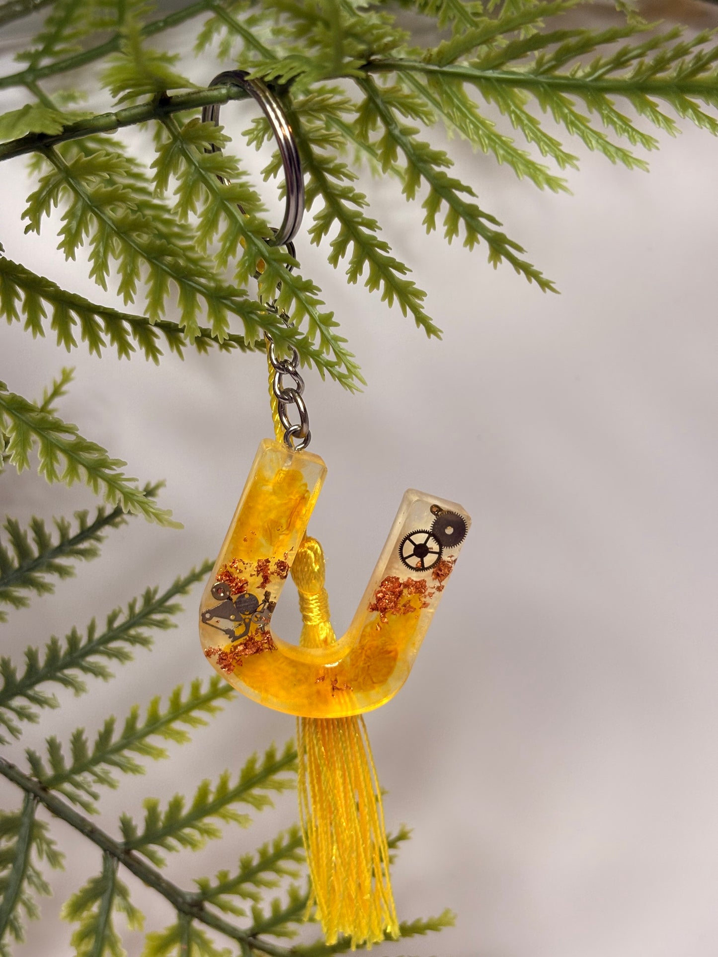 Porte-clés collection lettres Argentés