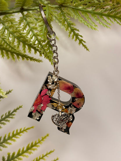 Porte-clés collection lettres Argentés