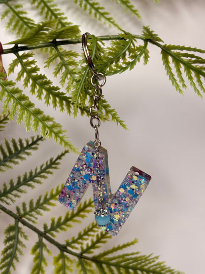 Porte-clés collection lettres Argentés