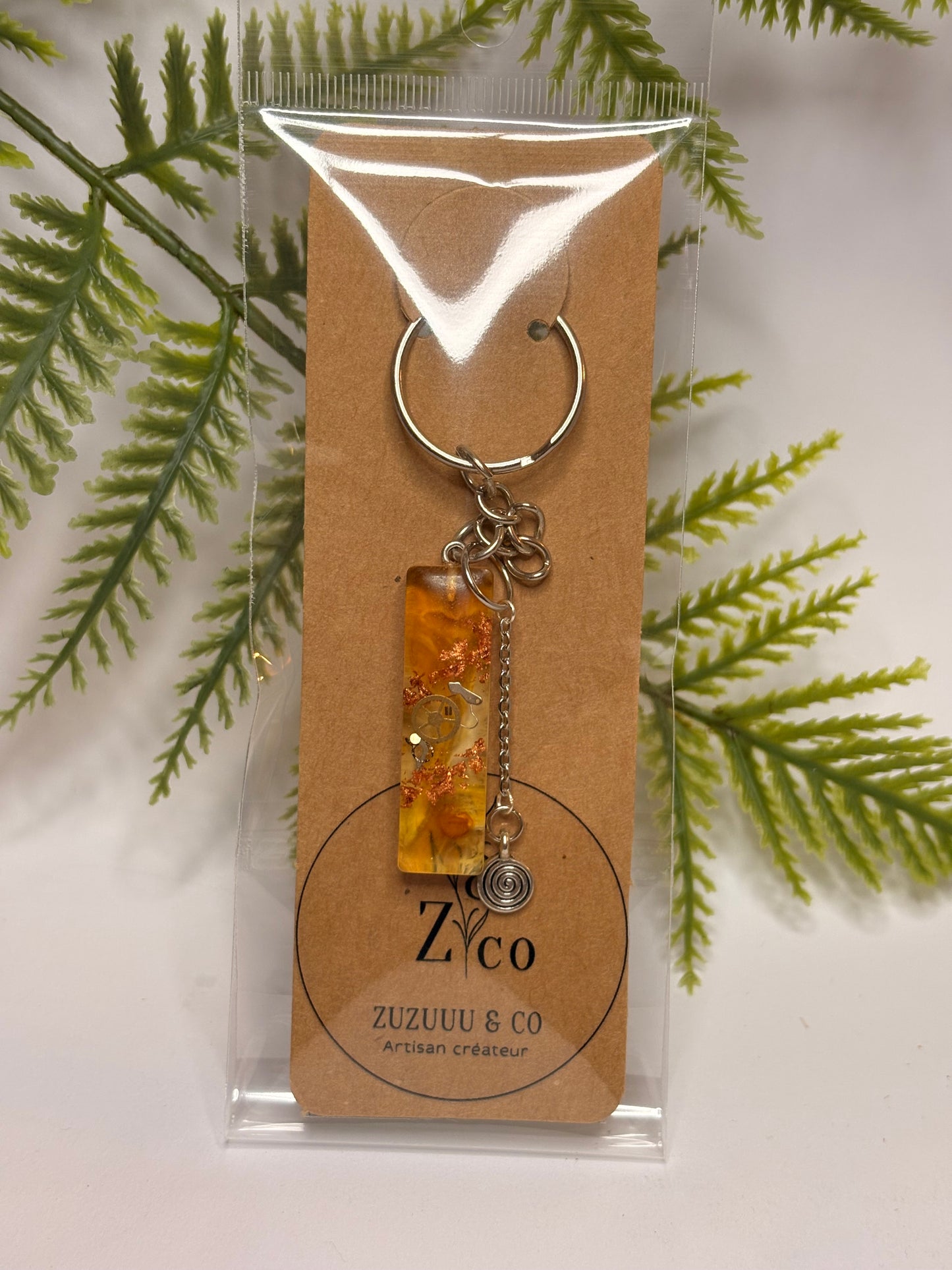 Porte-clés collection lettres Argentés