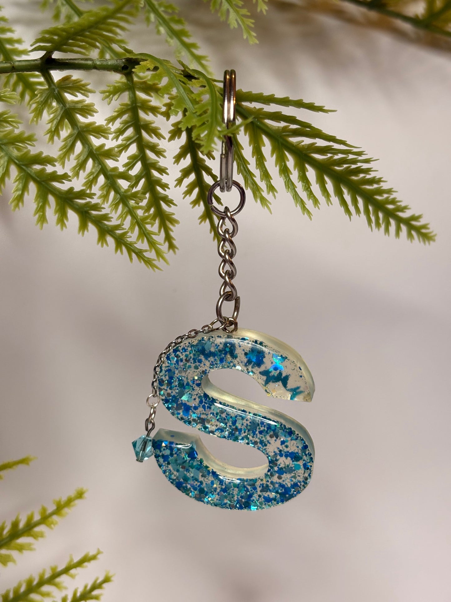 Porte-clés collection lettres Argentés