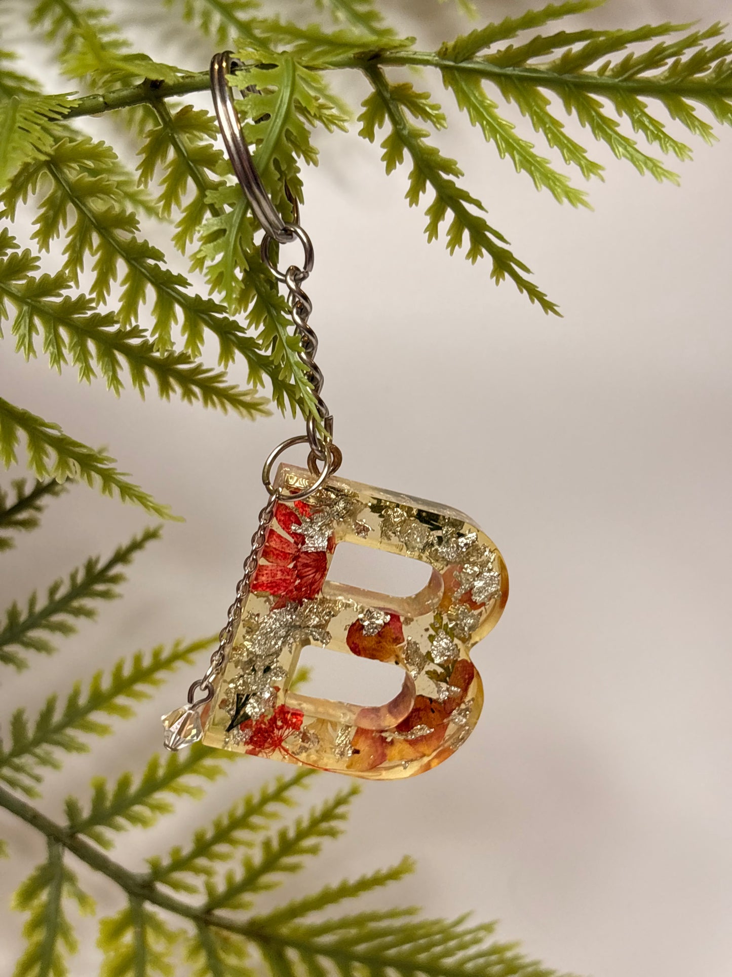 Porte-clés collection lettres Argentés