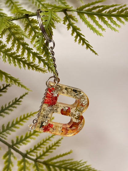 Porte-clés collection lettres Argentés