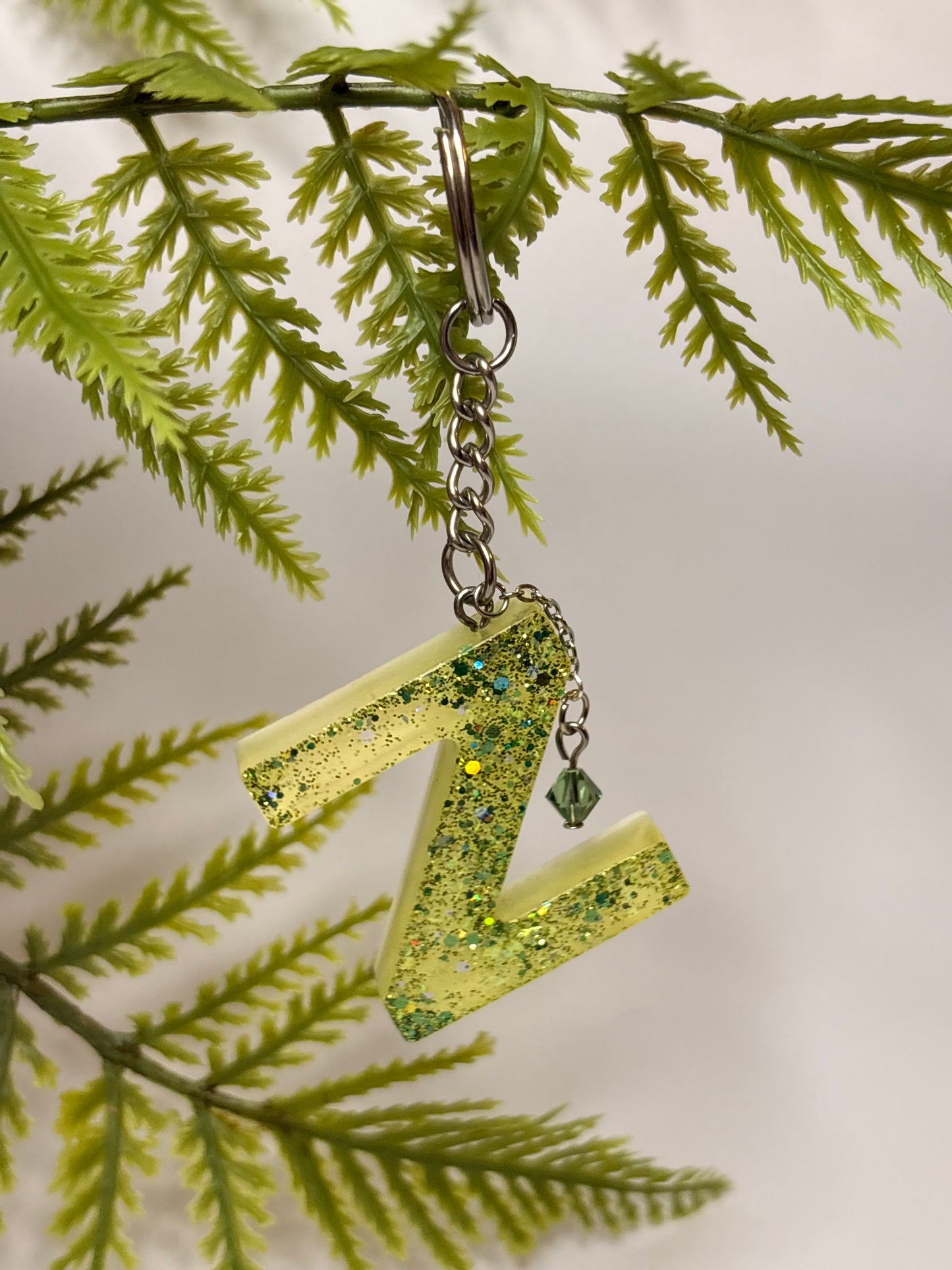 Porte-clés collection lettres Argentés