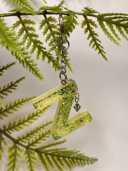 Porte-clés collection lettres Argentés