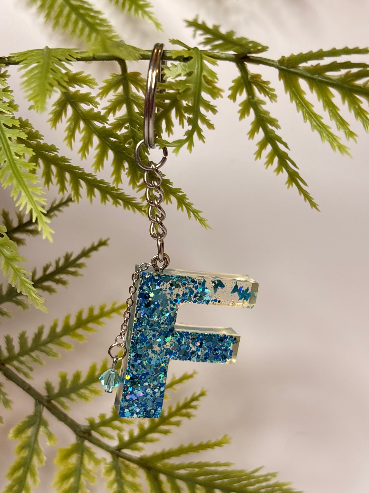 Porte-clés collection lettres Argentés