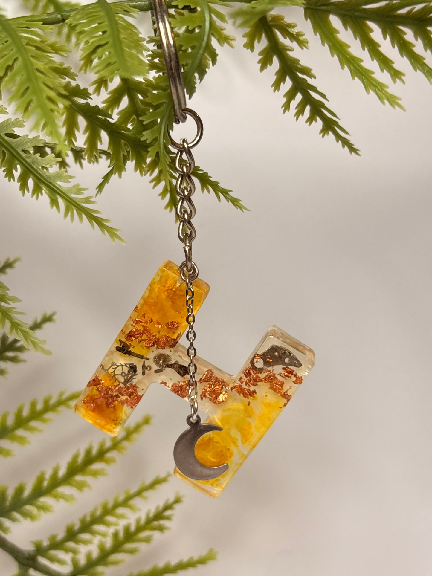 Porte-clés collection lettres Argentés