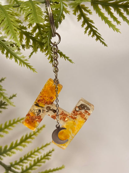 Porte-clés collection lettres Argentés