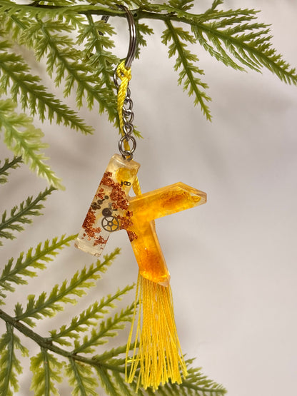 Porte-clés collection lettres Argentés