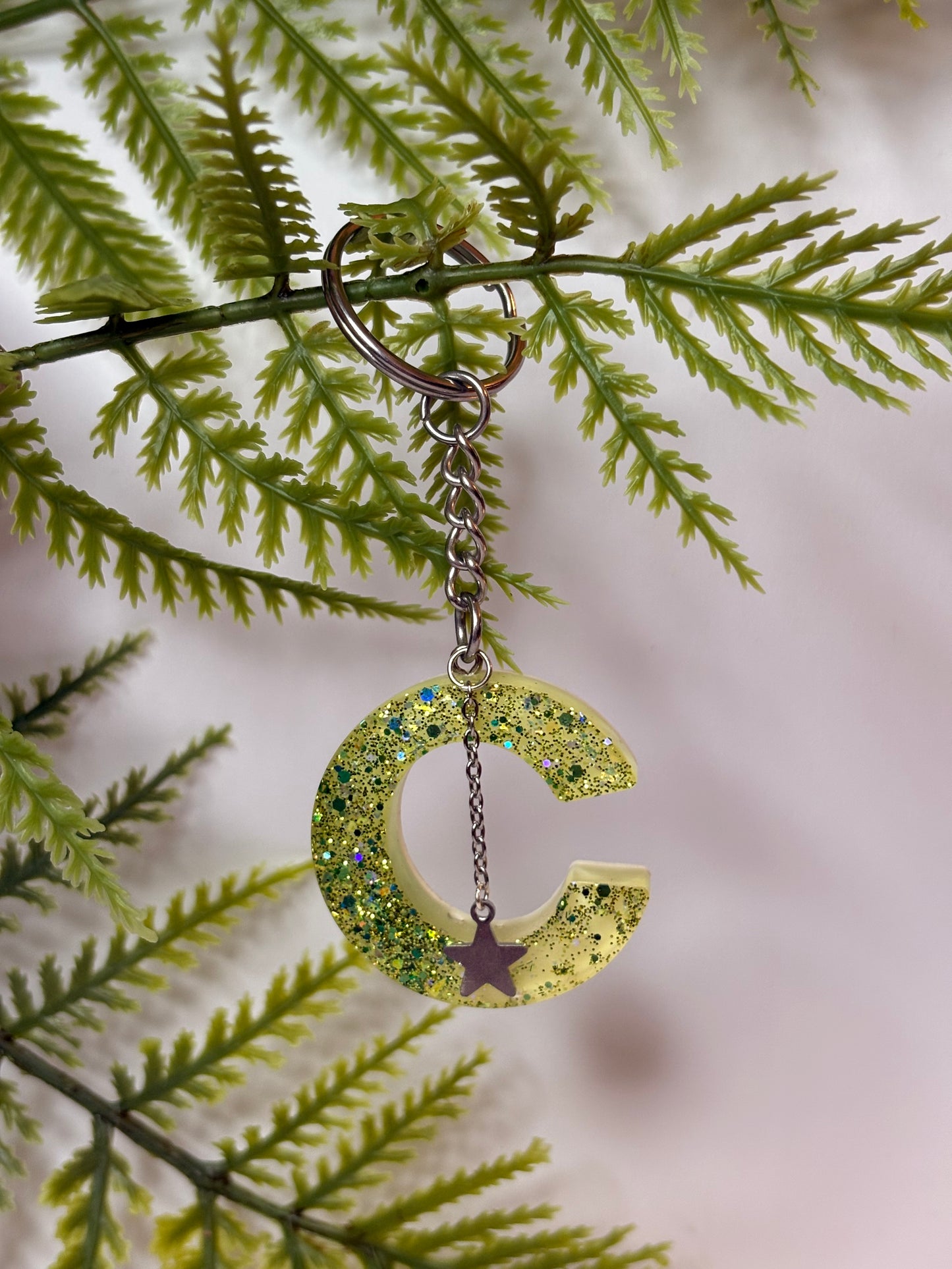 Porte-clés collection lettres Argentés