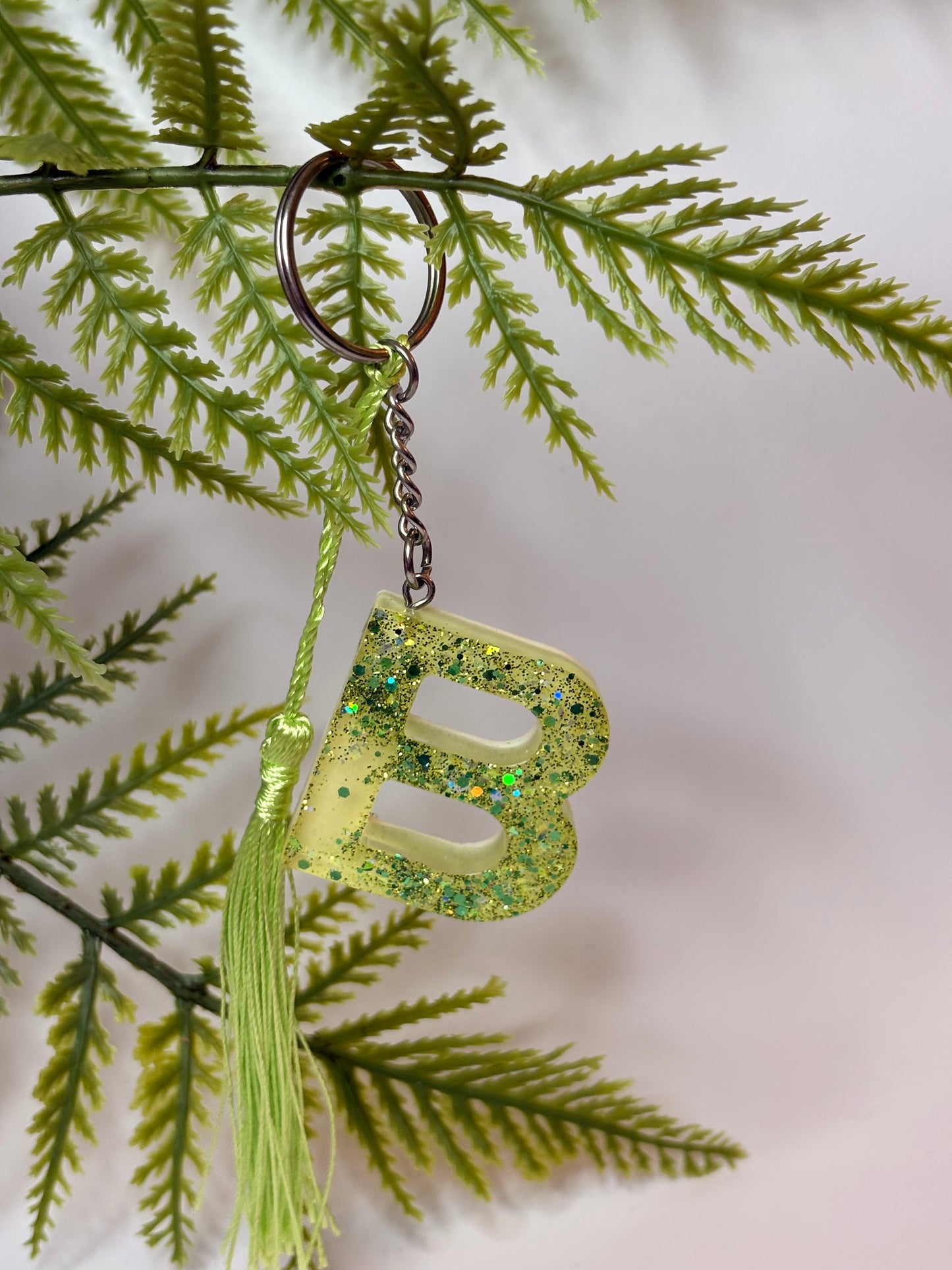 Porte-clés collection lettres Argentés