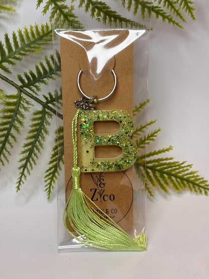 Porte-clés collection lettres Argentés