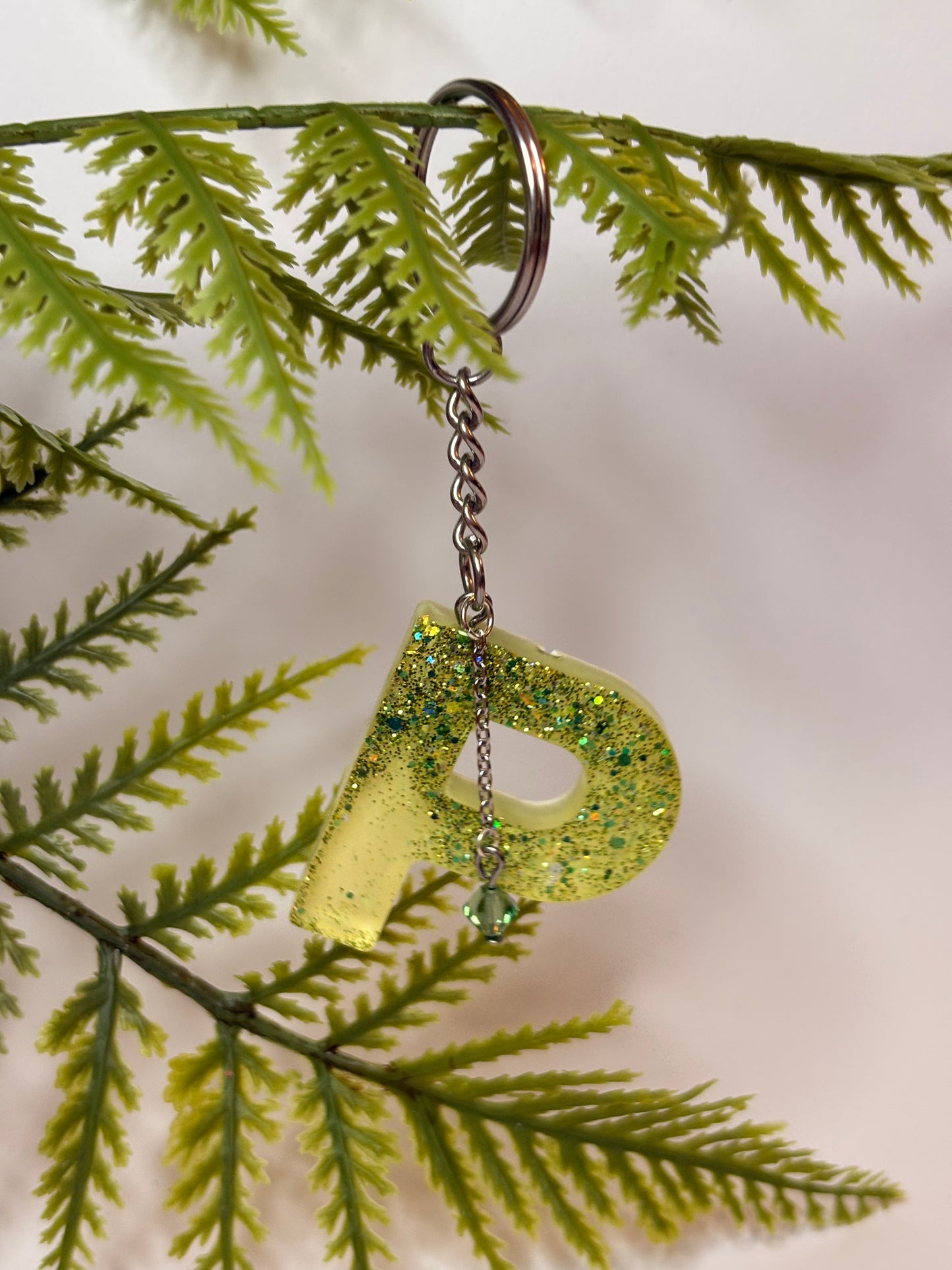 Porte-clés collection lettres Argentés