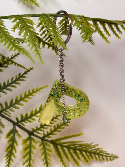 Porte-clés collection lettres Argentés