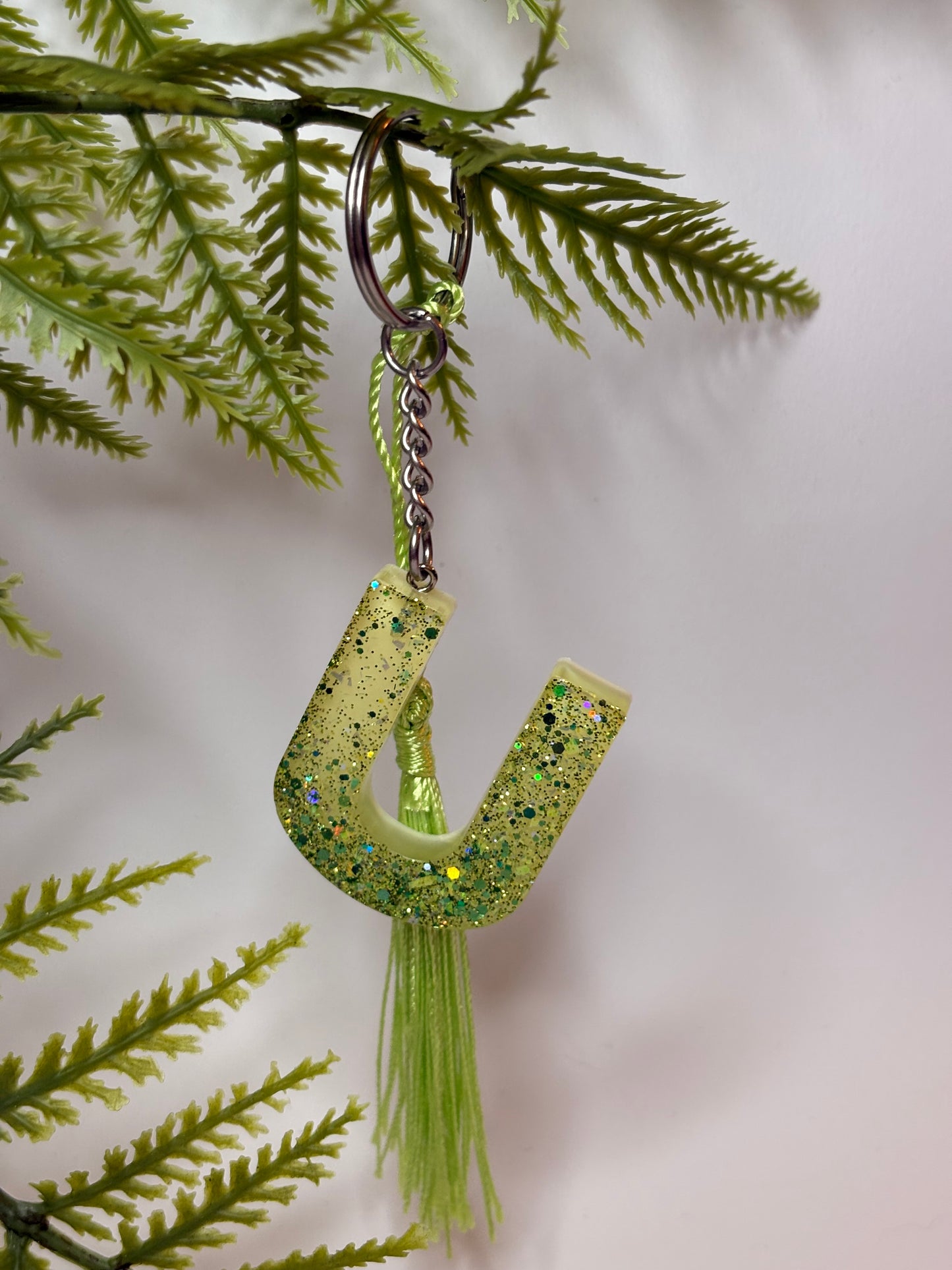 Porte-clés collection lettres Argentés