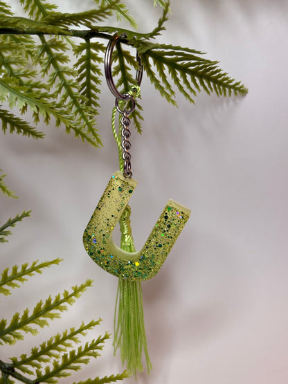 Porte-clés collection lettres Argentés