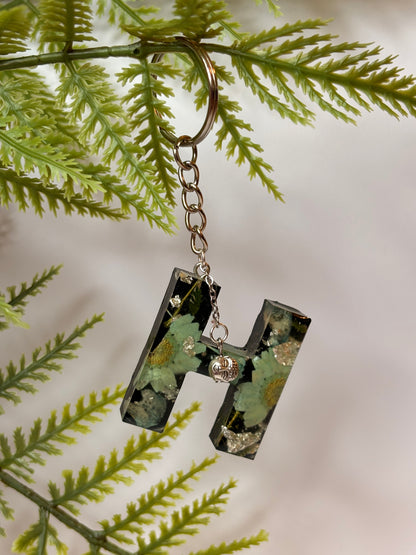 Porte-clés collection lettres Argentés