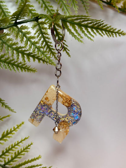 Porte-clés collection lettres Argentés