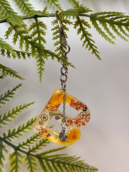 Porte-clés collection lettres Argentés