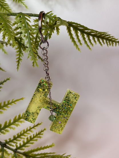 Porte-clés collection lettres Argentés