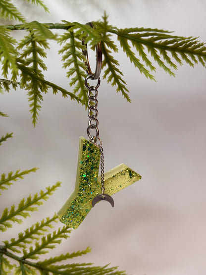 Porte-clés collection lettres Argentés