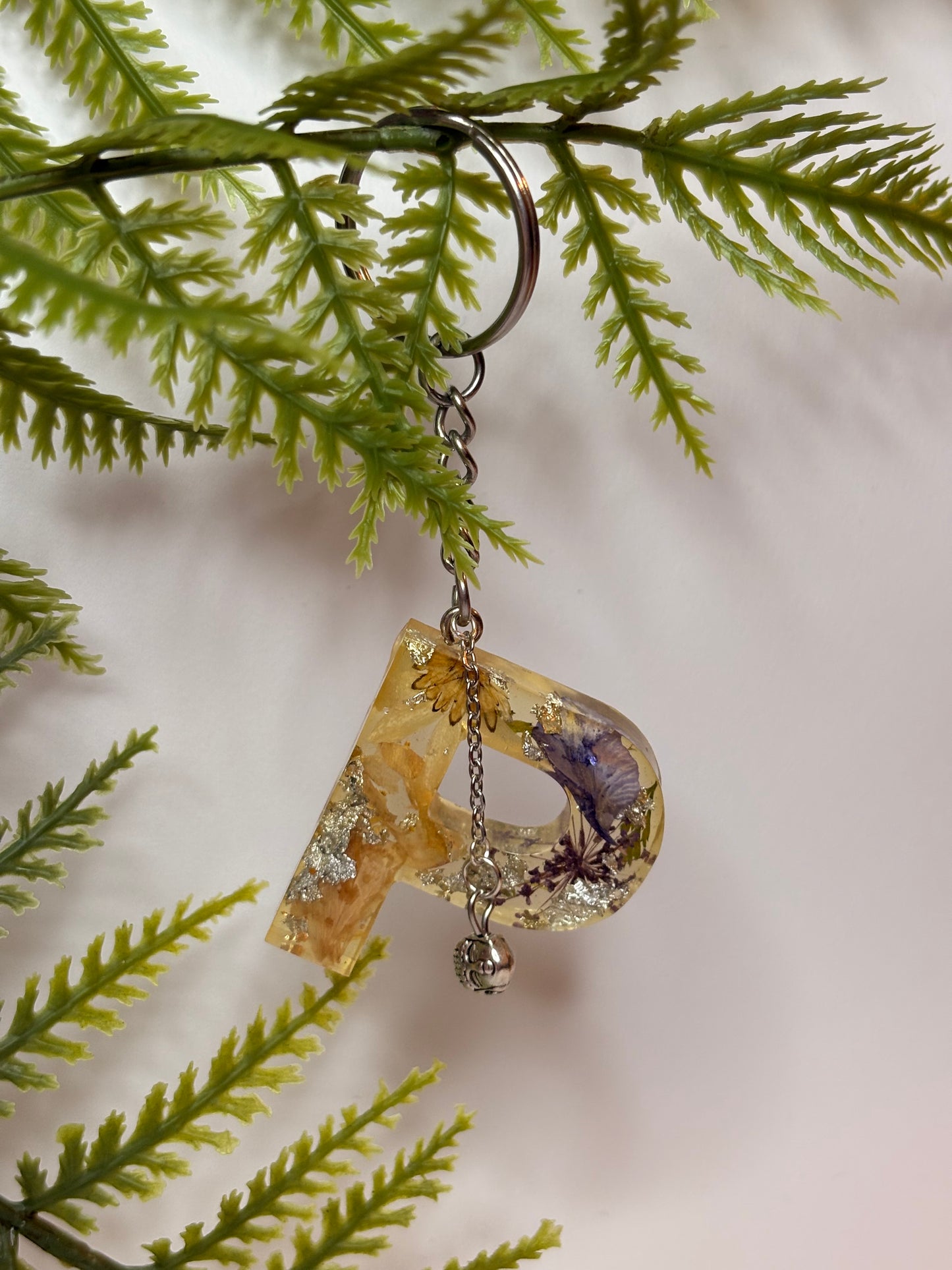 Porte-clés collection lettres Argentés