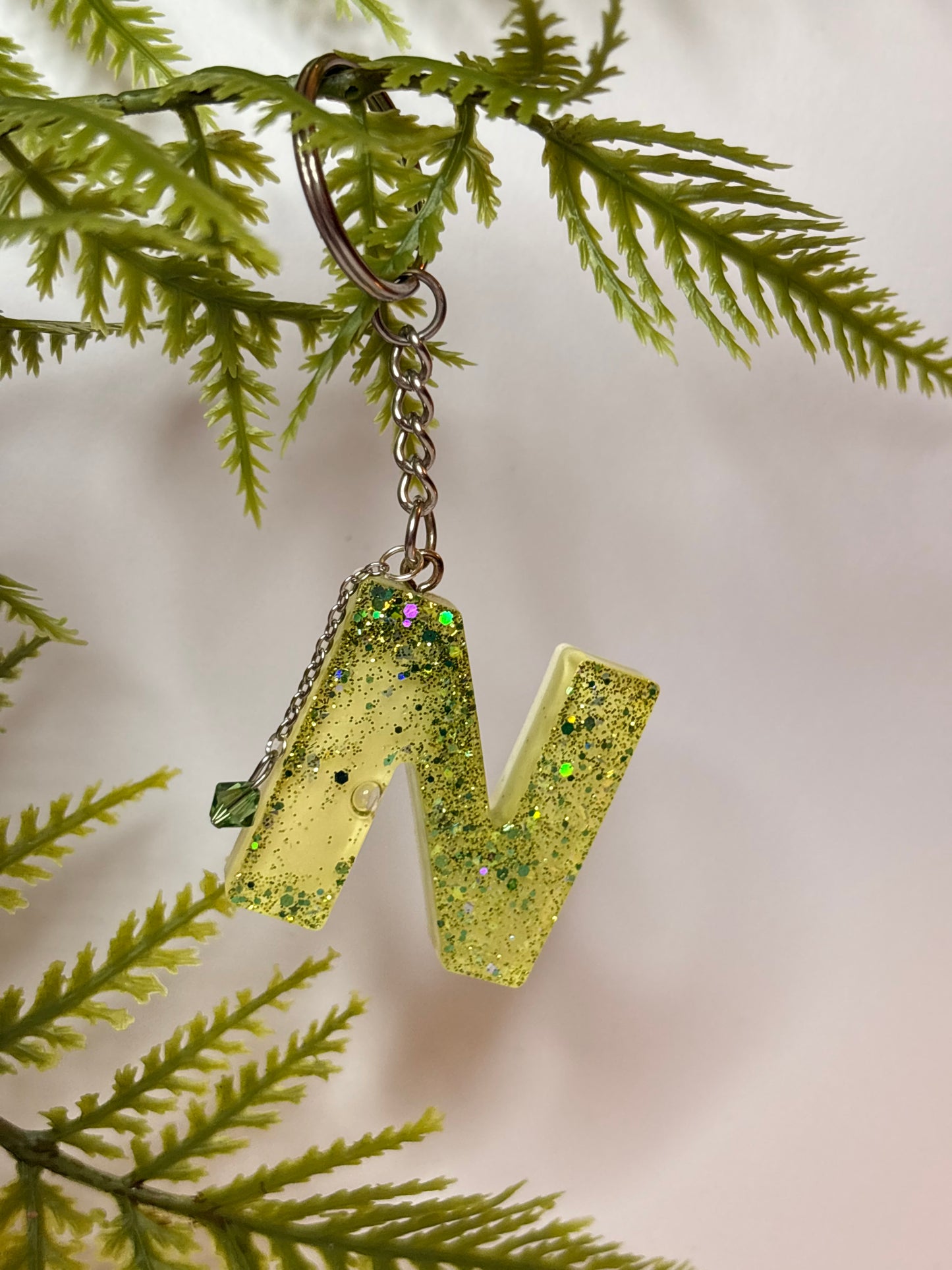 Porte-clés collection lettres Argentés