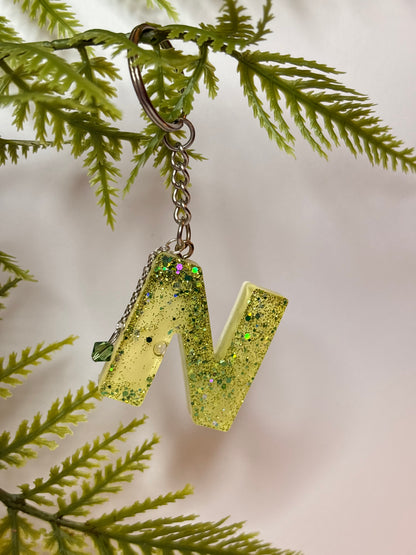 Porte-clés collection lettres Argentés