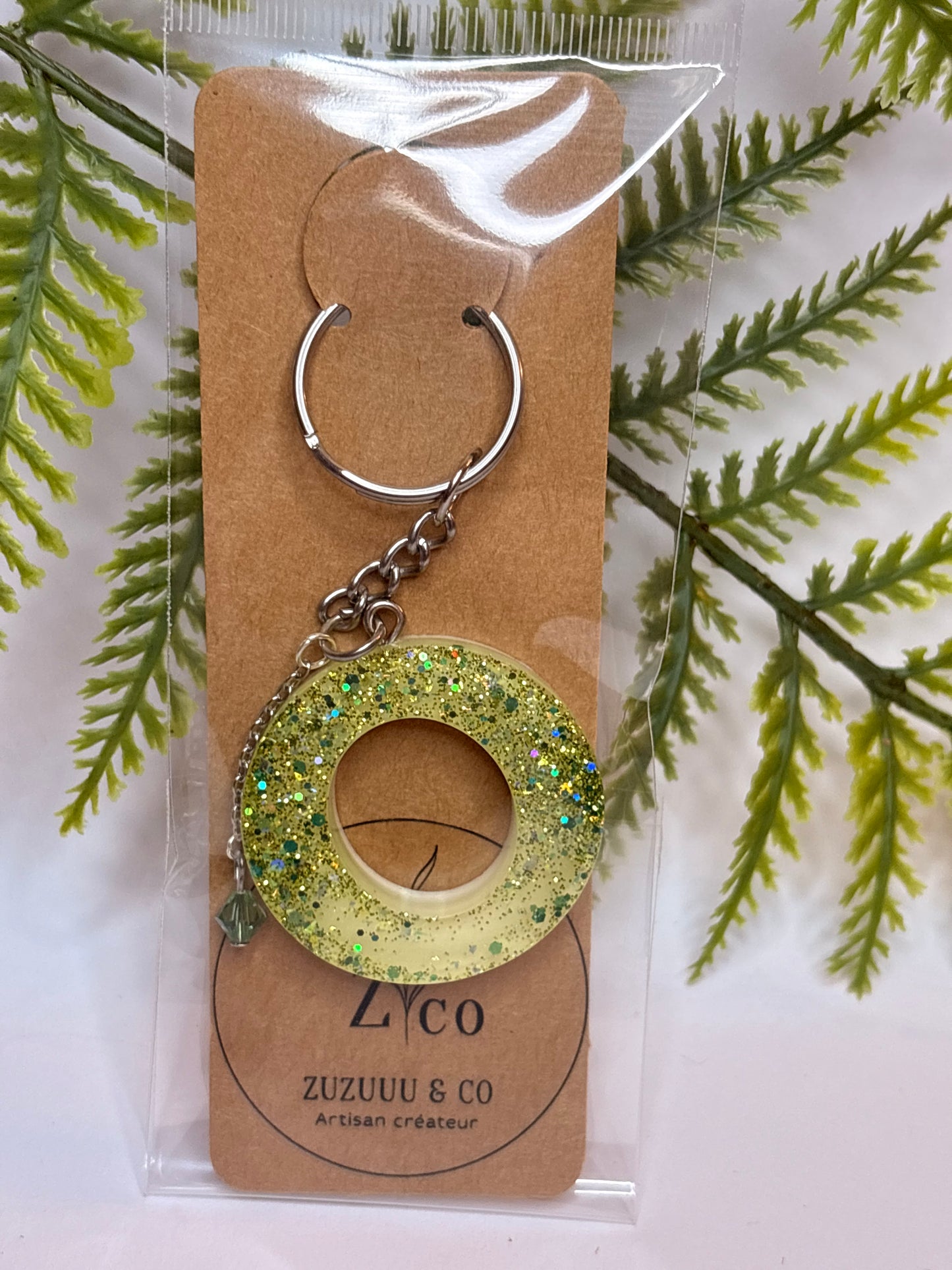 Porte-clés collection lettres Argentés