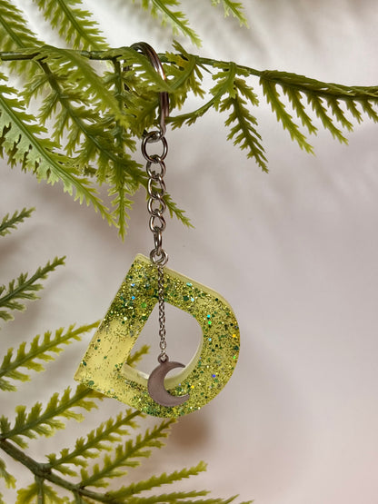 Porte-clés collection lettres Argentés