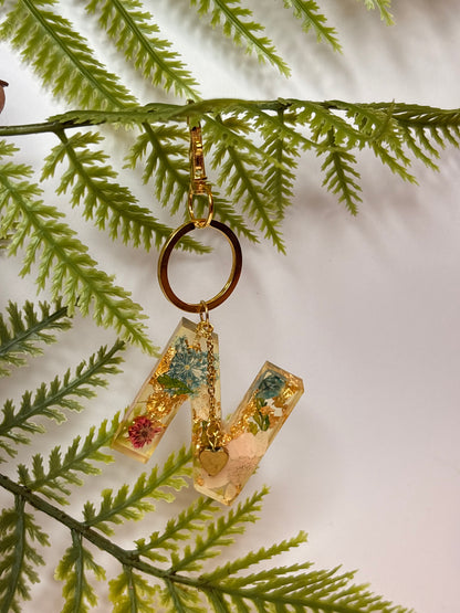 Porte-clés collection lettres Dorés