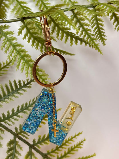 Porte-clés collection lettres Dorés