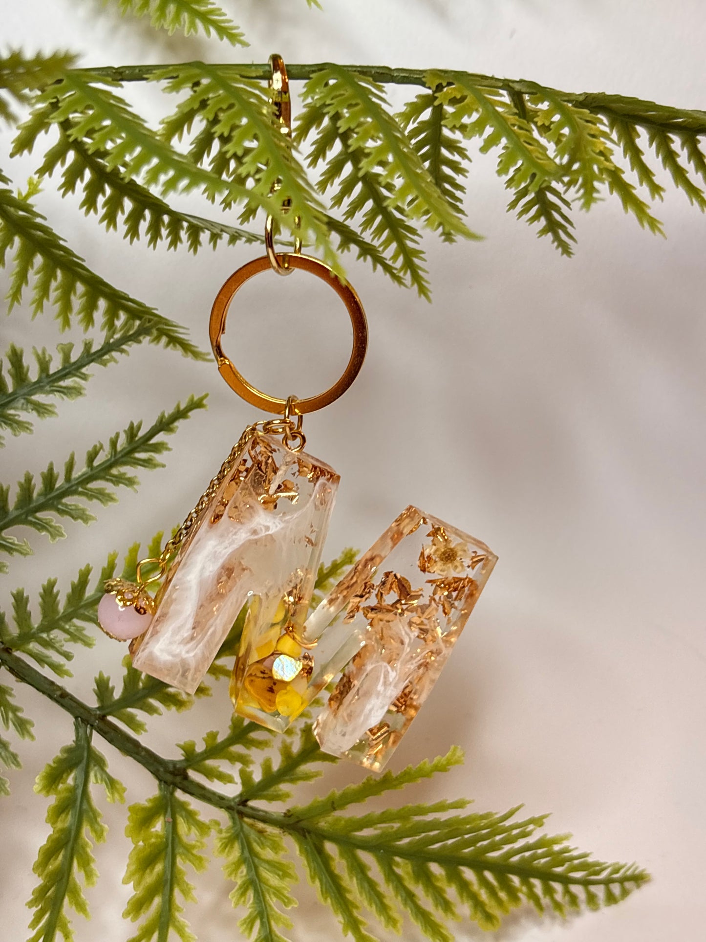 Porte-clés collection lettres Dorés