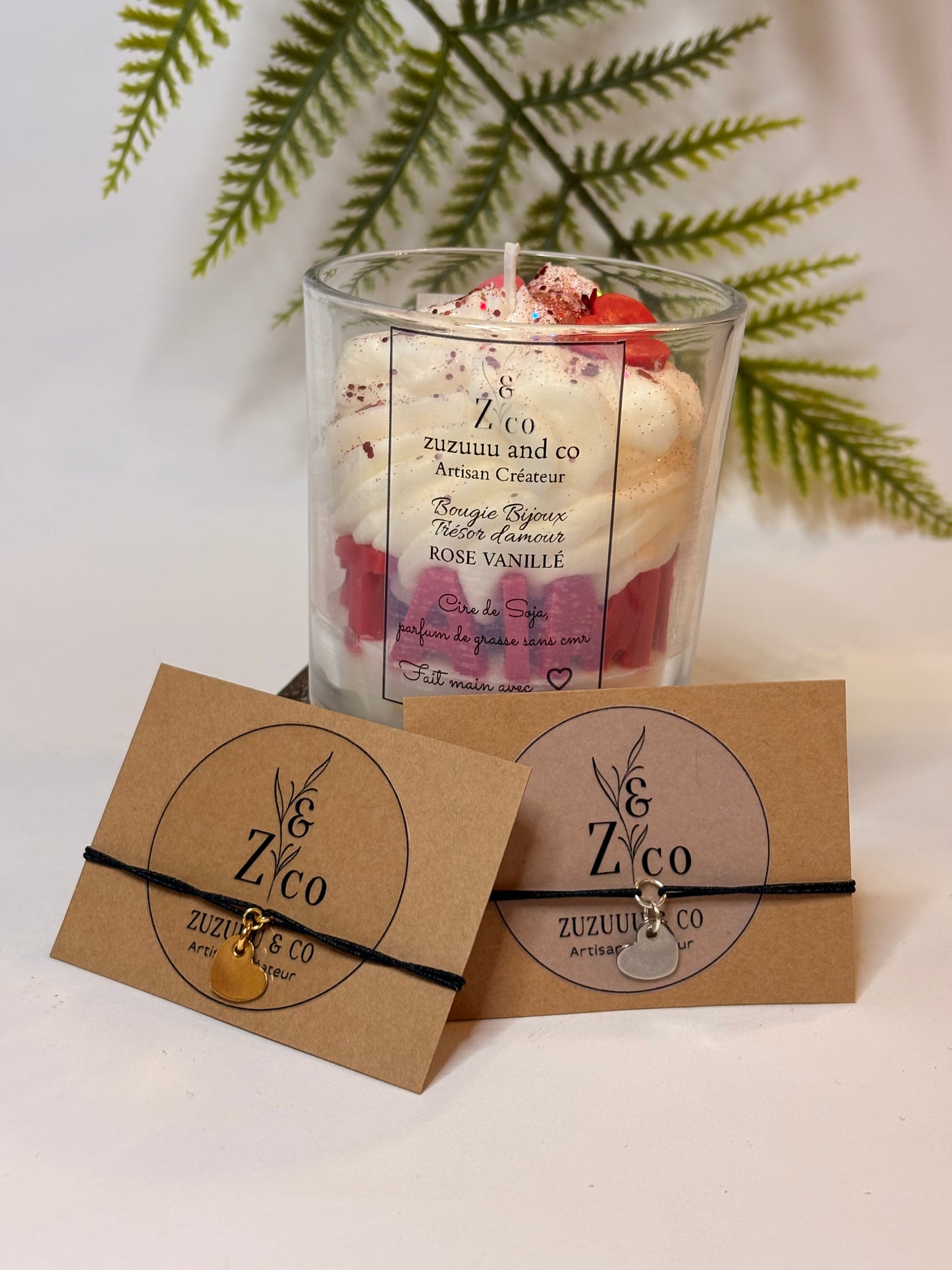 Bougie Bijoux Trésor d'amour