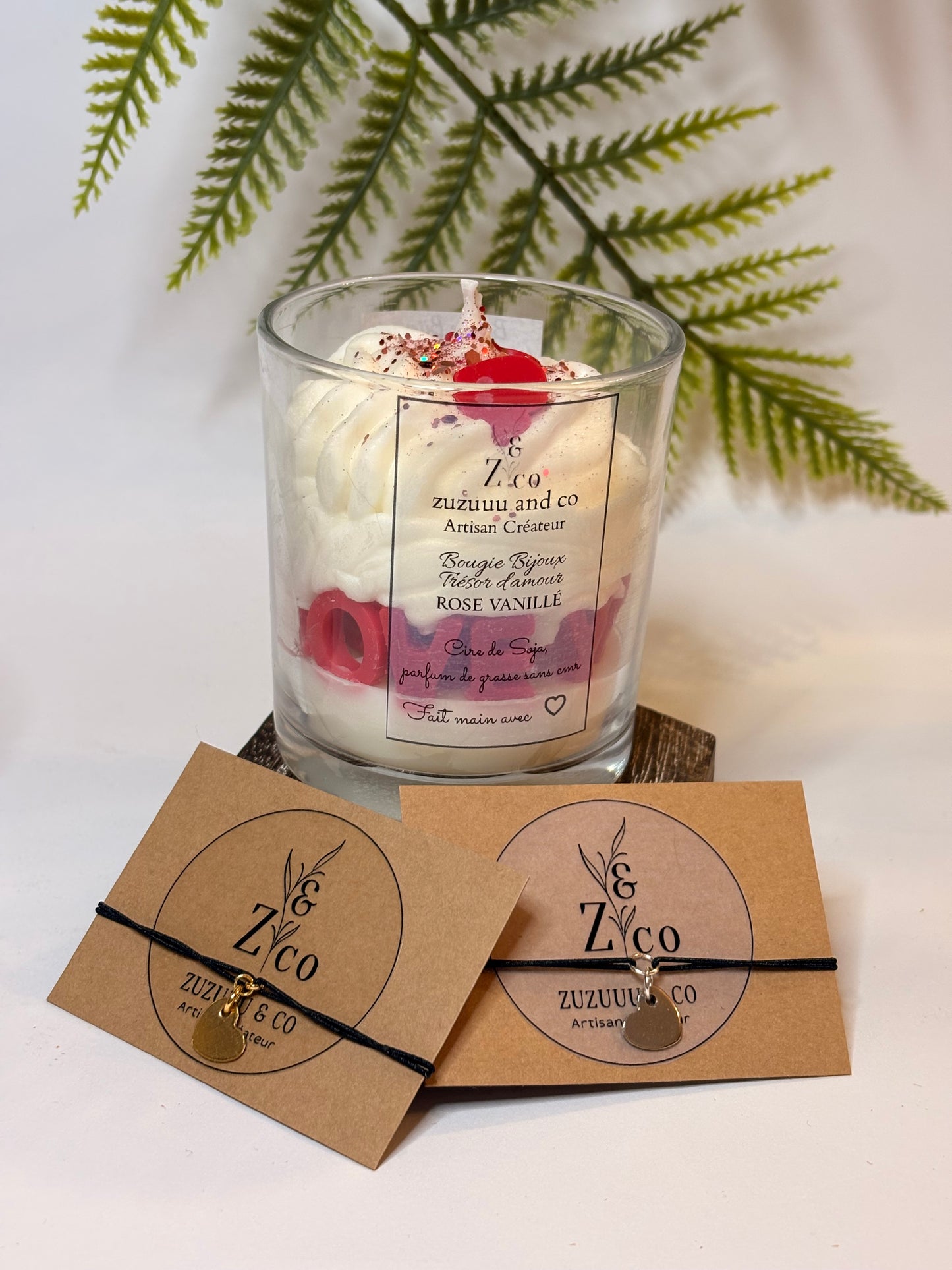 Bougie Bijoux Trésor d'amour