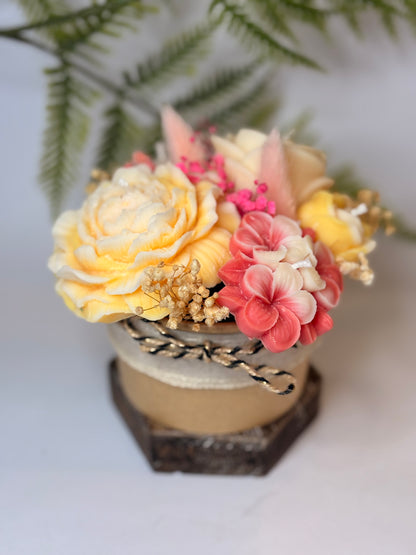 Bougies Bouquet provencal