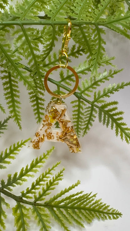 Porte-clés collection lettres Dorés