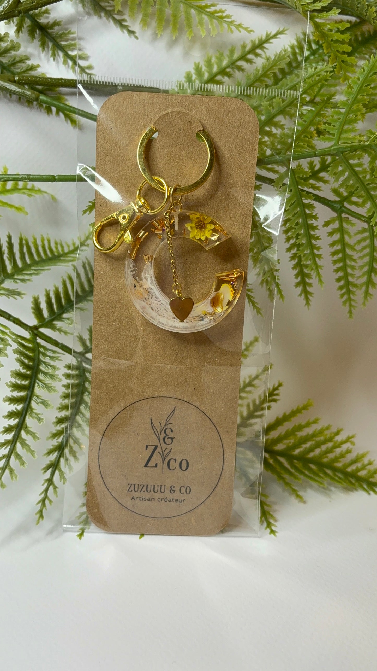 Porte-clés collection lettres Dorés