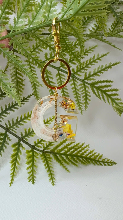 Porte-clés collection lettres Dorés