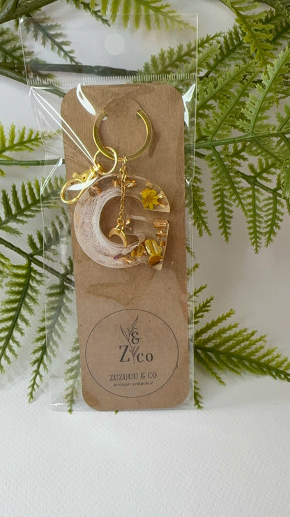 Porte-clés collection lettres Dorés